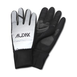 Audax Glovex Black reflective