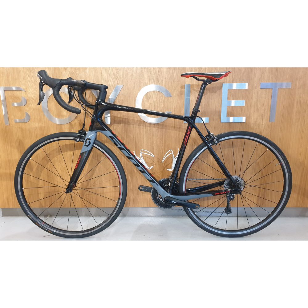 Scott - Addict 20 Black/Grey 2018 - 60%Off - Bcyclet