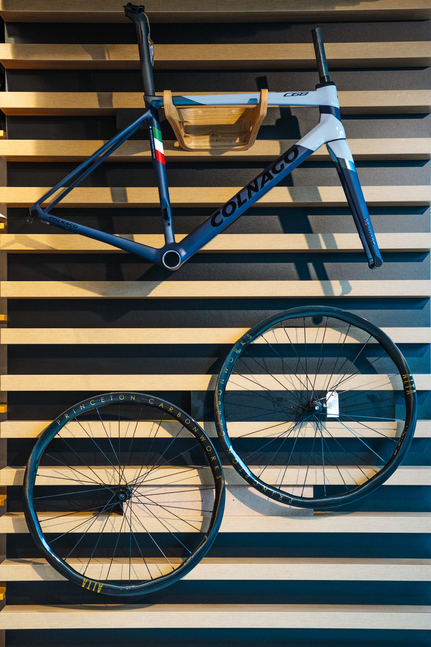Intérieur du magasin Bcyclet à Genève